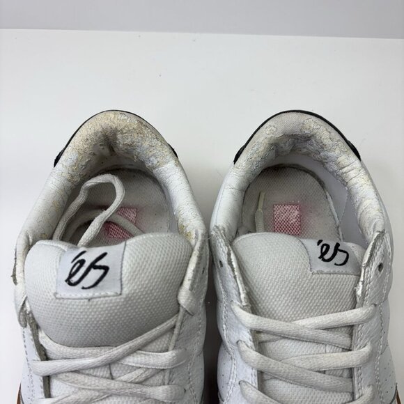 Es Skateboard Shoes White/Tan Men’s 10.5 07-03 NRT Rare OG Vintage Style Classic - Picture 7 of 12